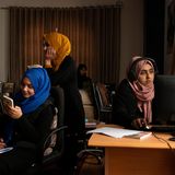 Journalistinnen in Afghanistan