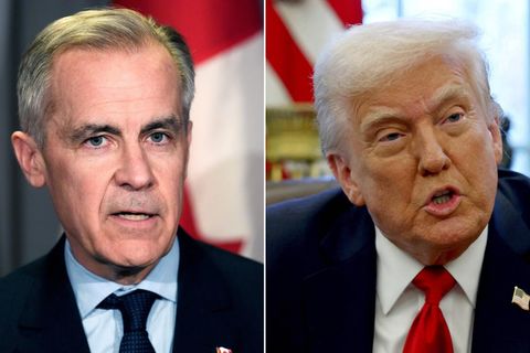 Mark Carney und Donald Trump: "Es war ein äußerst produktives Gespräch", schreibt der US-Präsident