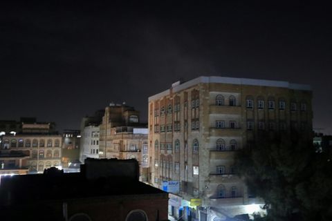 Angriffe in der Nacht in Sanaa