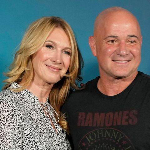 Die ehemaligen Tennisspieler Steffi Graf und Andre Agassi sind seit 2001 verheiratet