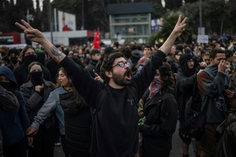 Protest in Istanbul