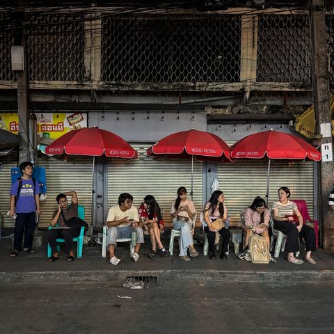 Thailand Touristen Reisende