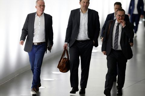 SPD-Generalsekretär Miersch (l.)
