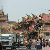 Das Epizentrum des stärksten Bebens lag in der Nähe von Mandalay, der mit 1,6 Millionen Einwohnern zweitgrößten Stadt Myanmars