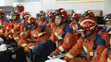 Ein Rettungsteam aus der südwestchinesischen Provinz Yunnan traf am frühen Samstag im myanmarischen Rangun ein. China gehört zu den wenigen Verbündeten der Militärjunta