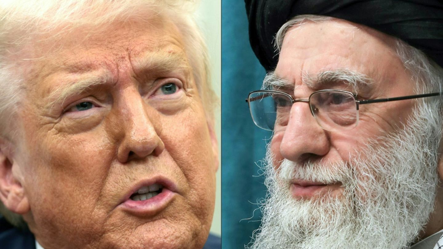 Donald Trump und Ayatollah Ali Chamenei