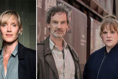 Anna Schudt (l.) spielte im "Tatort" Hauptkommissarin Martina Bönisch