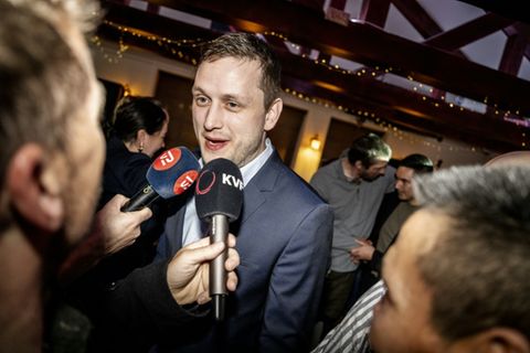 Der neue grönländische Regierungschef Nielsen