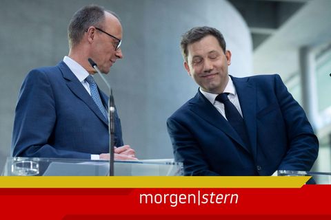 Lars Klingbeil und Friedrich Merz