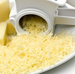 Geriebener Parmesan