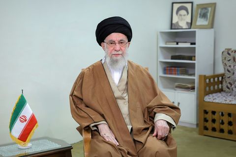 Das geistliche Oberhaupt des Iran, Ayatollah Ali Chamenei