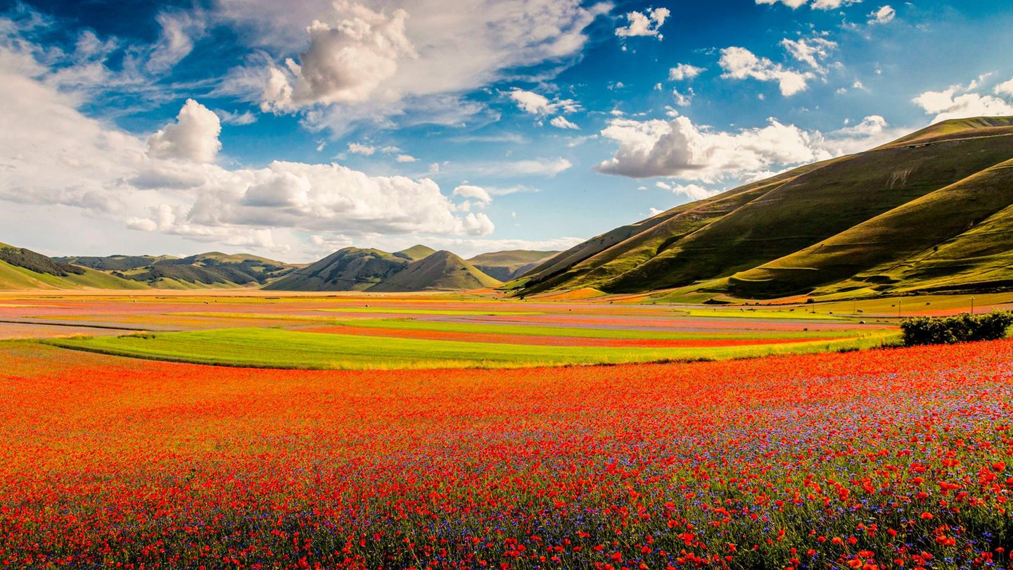 Castelluccio di Norcia, Nationalpark Monti Sibillini