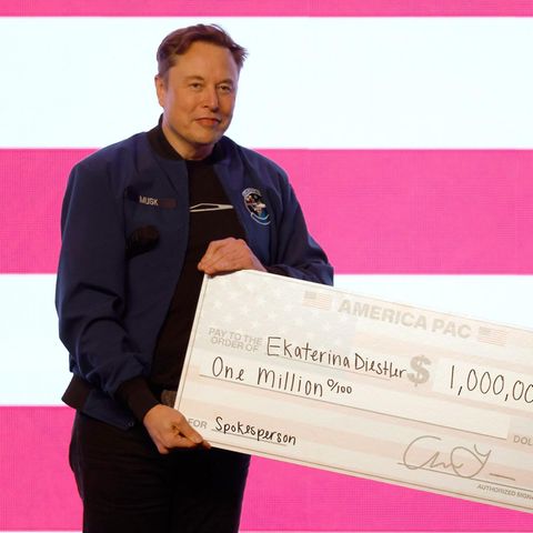 Schecks für Wählerstimmen: Elon Musk wiederholt in Wisconsin sein Wahlkampf-Playbook
