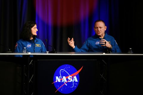 Suni Williams und Butch Wilmore
