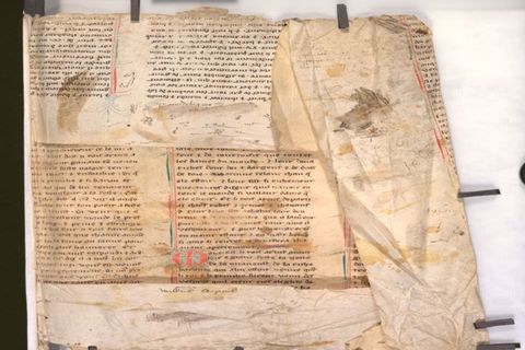 Ein historischer Bestseller: Ausschnitt aus dem Artus-Fragment
