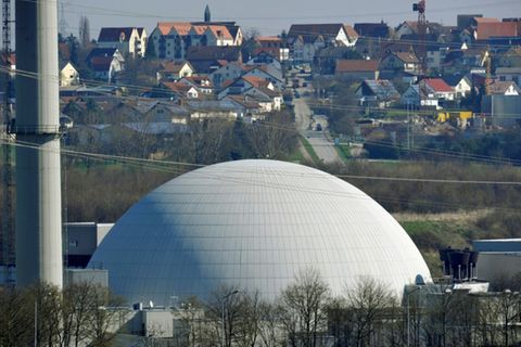Atomkraftwerk Neckarwestheim im Jahr 2011