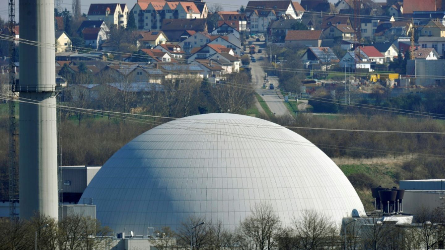 Atomkraftwerk Neckarwestheim im Jahr 2011