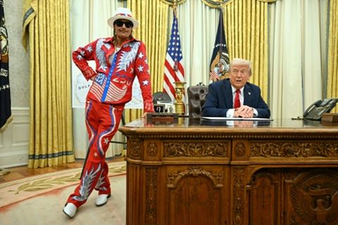 Kid Rock im Oval Office