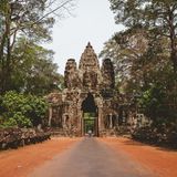 Angkor Wat, ein Tempel in Siem Reap, Kambodscha