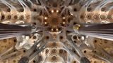 Innenansicht der Sagrada Família in Barcelona