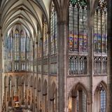 Innenansicht des Kölner Doms