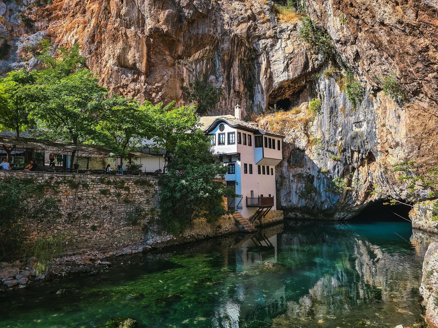 Blagaj Tekke in Bosnien und Herzegowina