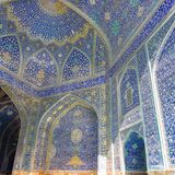 Innenansicht der Imam-Moschee in Isfahan, Iran