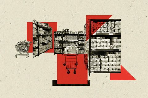 Kaufland-Regale