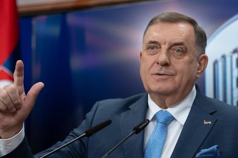 Der bosnische Serbenführer Milorad Dodik ist ein treuer Unterstützer von Wladimir Putin