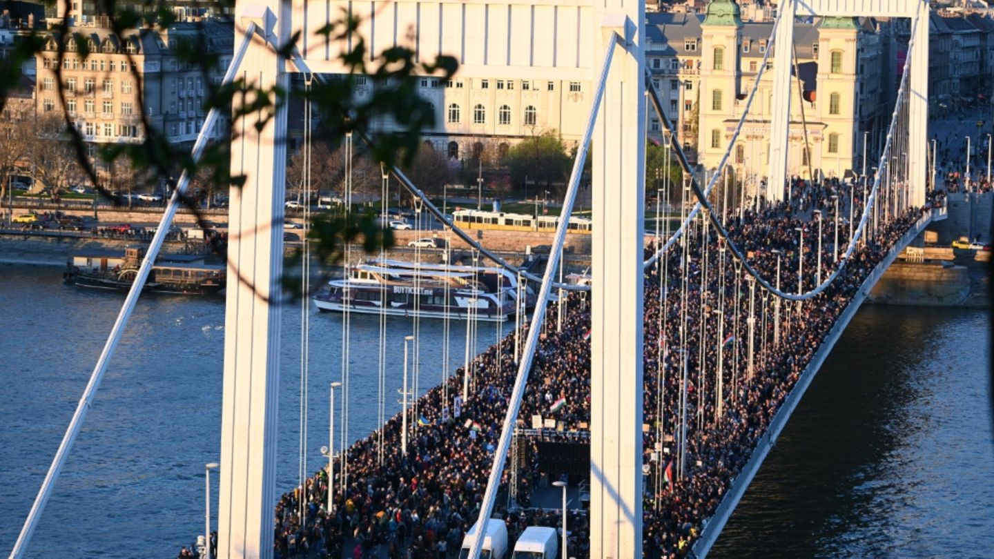Protest in Budapest