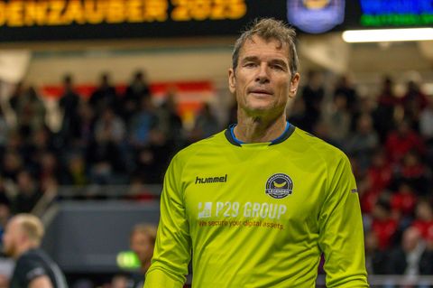 Jens Lehmann bei einem Benefiz-Spiel