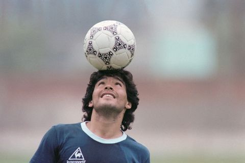 Argentiniens Fußball-Legende Diego Maradona