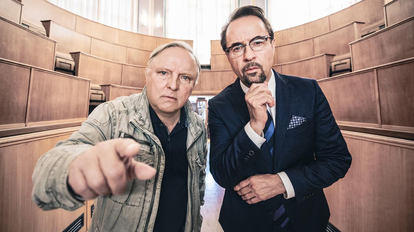 Im "Tatort: Fiderallala" aus Münster haben es Thiel (Axel Prahl) und Boerne (Jan Josef Liefers) mit falschen Geständnissen zu tun