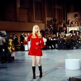 Agnetha Gala-Abend der Schallplatte 1969, Aufzeichnung vom SFB, Grosser Sendesaal, Berlin, Bild bei den Proben