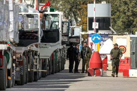 Grenzübergang Kerem Schalom