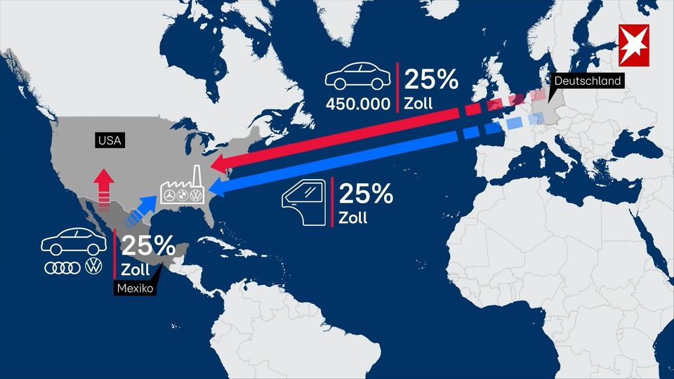 "Wir haben die Kraft zu verhandeln": US-Zollhammer fällt auf deutsche Autos