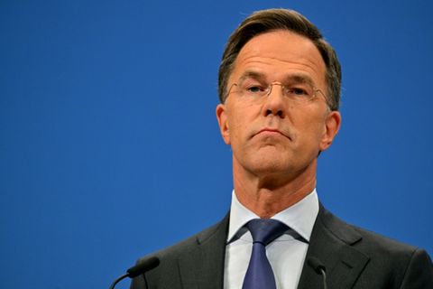 Mark Rutte am Mittwoch in Brüssel