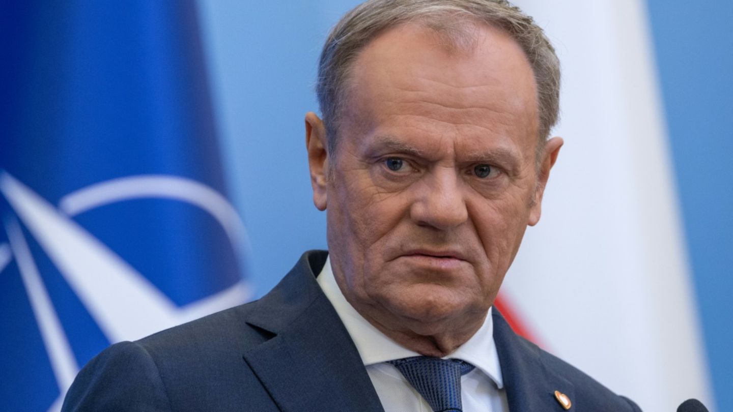 Polens Regierungschef Donald Tusk Ende März in Warschau