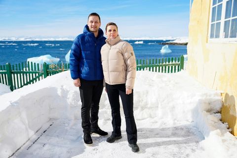 Frederiksen mit Nielsen in Nuuk