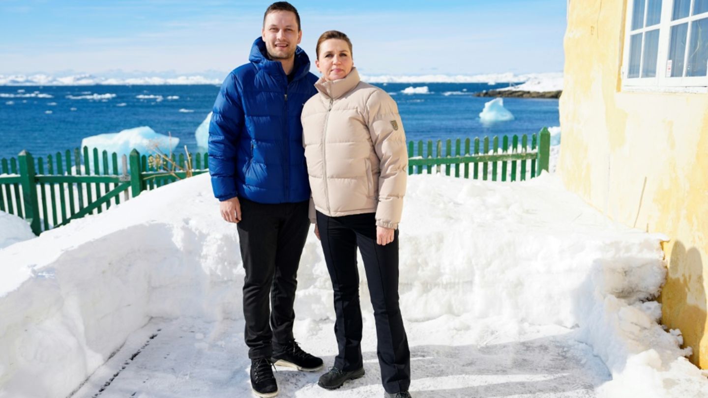 Frederiksen mit Nielsen in Nuuk