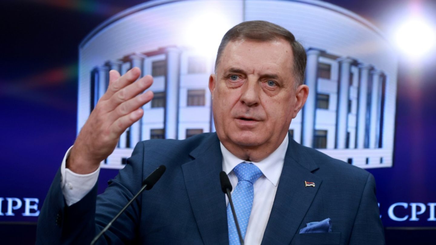Milorad Dodik am 12. März in Banja Luka