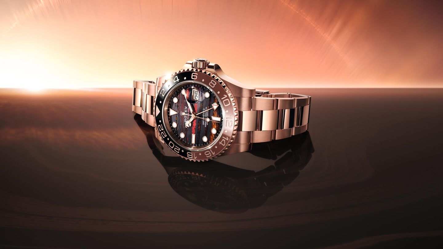 Im Auge des Tigers Rolex GMT-Master II mit Tigereisen-Zifferblatt