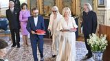 Ordensverleihung für Abba im Stockholmer Königspalast