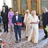 Ordensverleihung für Abba im Stockholmer Königspalast