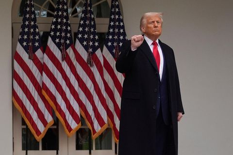 US-Präsident Donald Trump ist sich offenbar sicher, den USA mit den Zöllen einen Gefallen getan zu haben