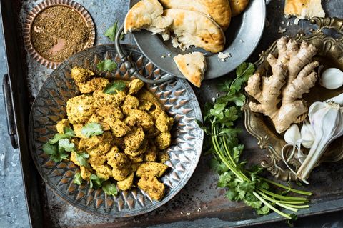 Butter Chicken angerichtet