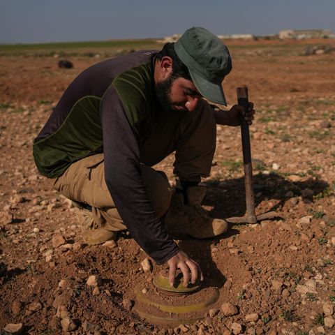 Syrien Minen