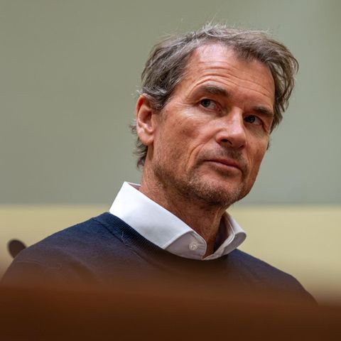 Jens Lehmann im Gerichtssaal in München