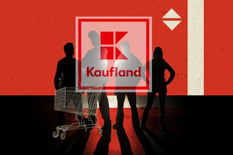 Eine Grafik zu Mitarbeitern von Kaufland