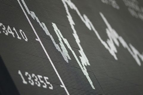 Verlauf des Dax an der Börse in Frankfurt (Ausschnitt)